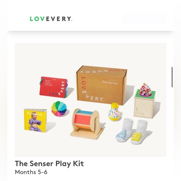 LOVEVERY The Senser Play Kit, Baby Toy 5-6 Months - Like New! - Picture 3 of 10